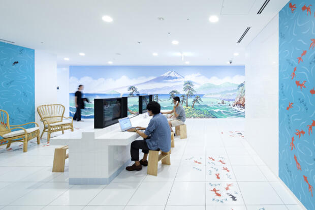 Inilah Kantor baru Google di Tokyo, Jepang yang sangat artistik. (Pictures Inside)