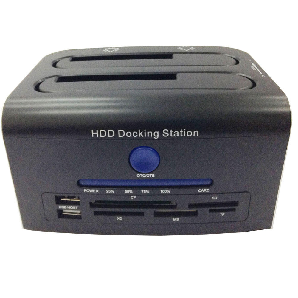 Dual SATA HDD Docking Station USB 2.0