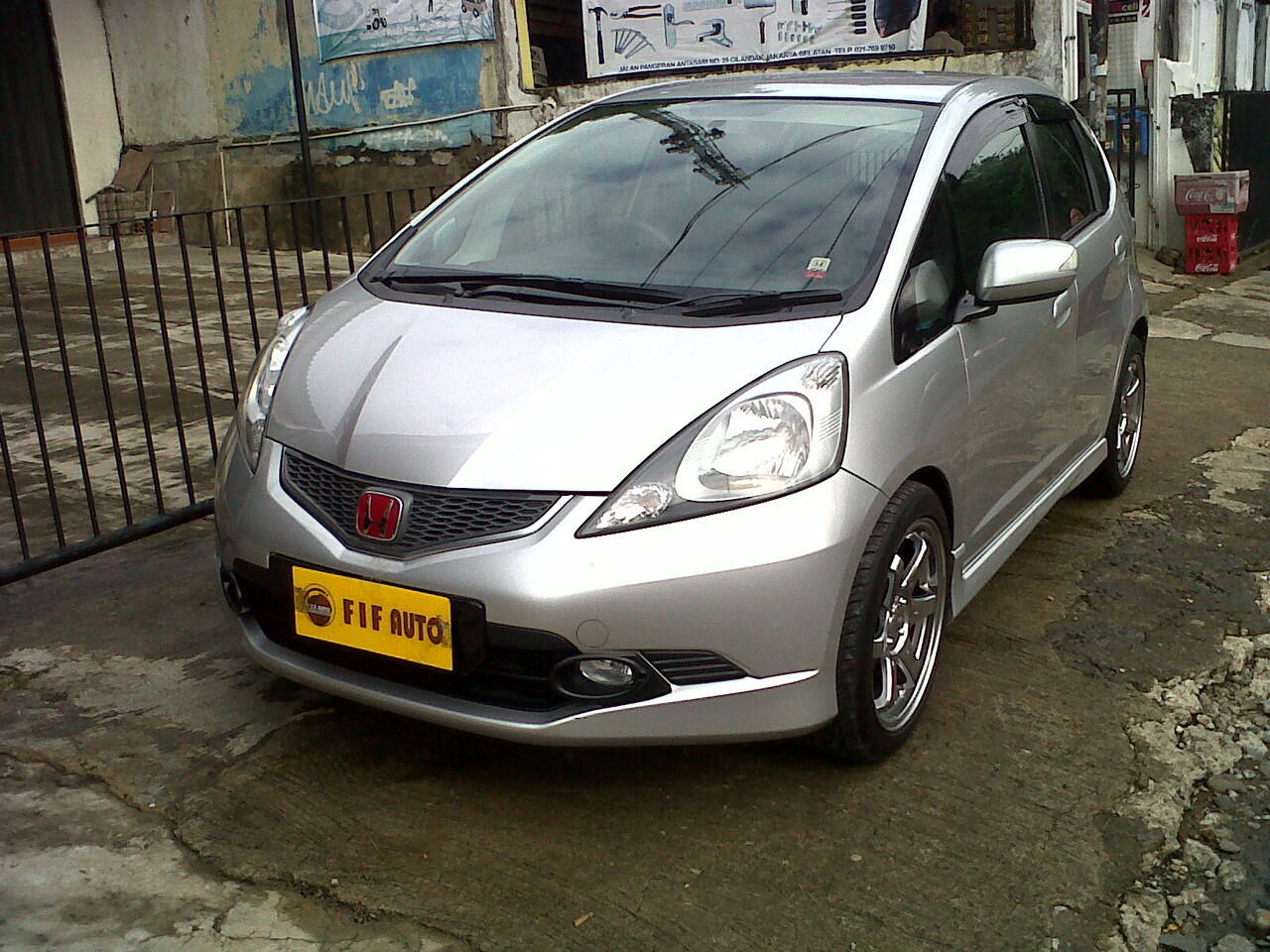 HONDA ALL NEW JAZZ RS AT 2010 SILVER MET