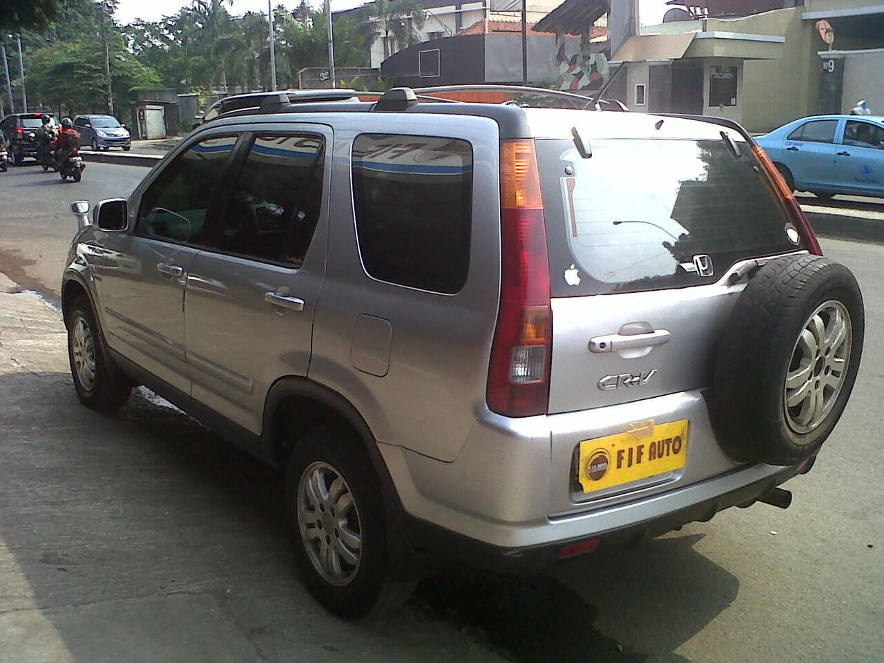 HONDA CRV 2.0 AT 2004 SILVER MET