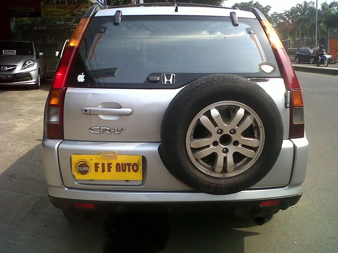 HONDA CRV 2.0 AT 2004 SILVER MET