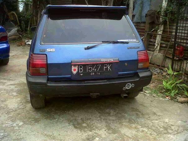 JUAL TOYOTA STARLET TAHUN 89