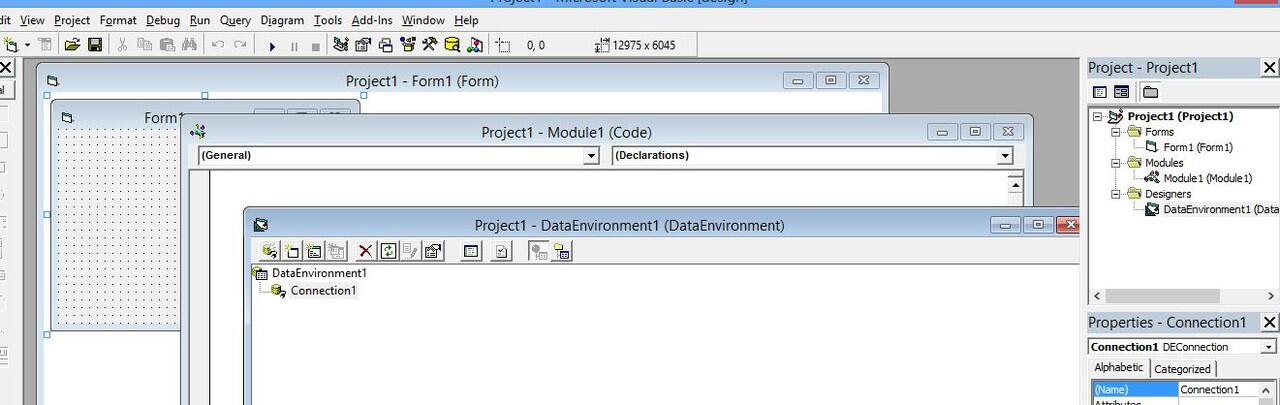 Tutorial Sederhana Membuat Program Sistem Informasi Inventaris dengan Mengunakan Visu