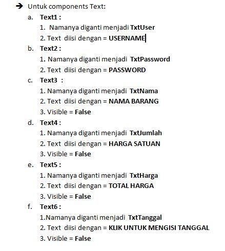 Tutorial Sederhana Membuat Program Sistem Informasi Inventaris dengan Mengunakan Visu