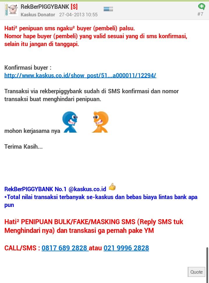 Kumpulan Testimonial dari buyer saya