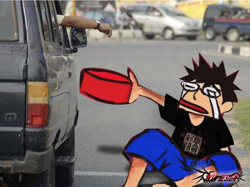 7 Sampah jalan raya yang sering bikin kesal…!! No HOAX