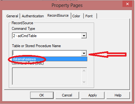 Modul Pembelajaran DATABASE MELALUI MICROSOFT ACCES &amp; VISUAL BASIC 6.0 