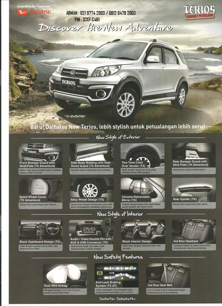 Solusi ANDA Kredit Daihatsu Terios Tx Mt Mc 2013 !!!