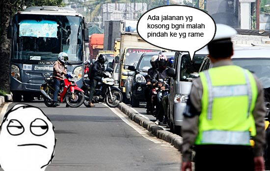 COMEDY STERILISASI JALUR TRANSJAKARTA