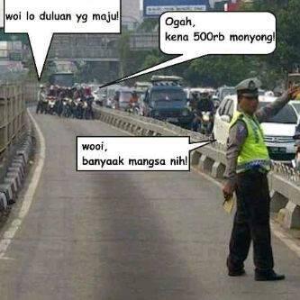 COMEDY STERILISASI JALUR TRANSJAKARTA