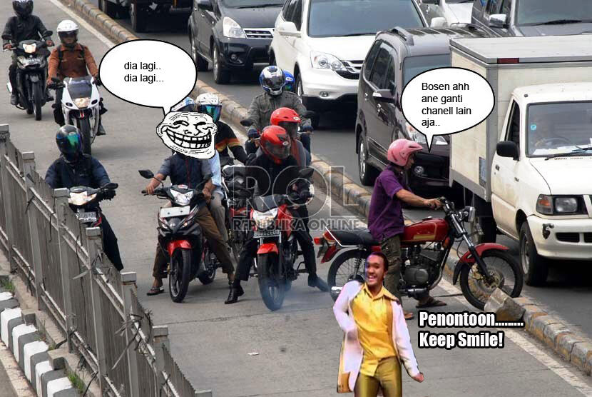 COMEDY STERILISASI JALUR TRANSJAKARTA