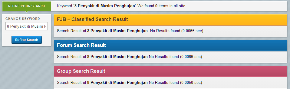 8 Penyakit di Musim Penghujan