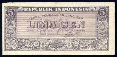 Kumpulan mata uang Indonesia Tempo Dulu