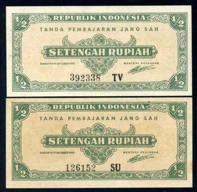Kumpulan mata uang Indonesia Tempo Dulu
