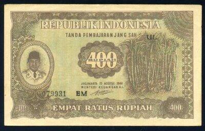 Kumpulan mata uang Indonesia Tempo Dulu