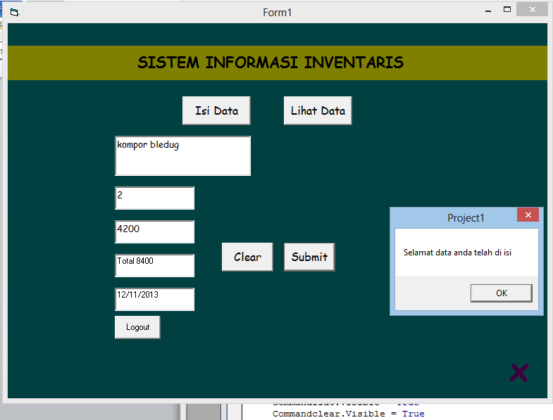 memperdalam visual basic 6.0 dengan menggunakan database