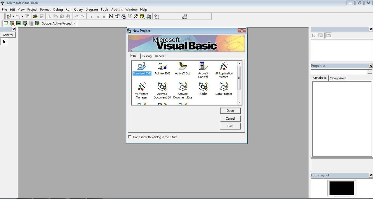 Membuat aplikasi menggunakan Microsoft Access dan Microsoft Visual Basic 6.0
