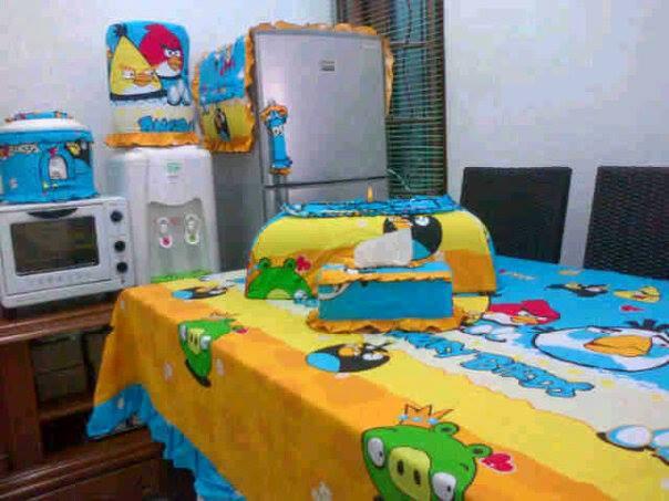 home set taplak meja makan lengkap