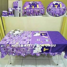 home set taplak meja makan lengkap