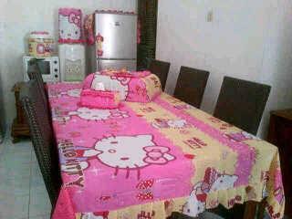 home set taplak meja makan lengkap