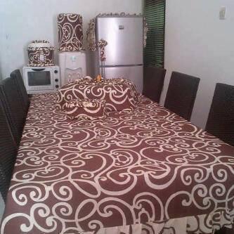 home set taplak meja makan lengkap