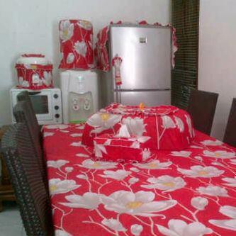 home set taplak meja makan lengkap