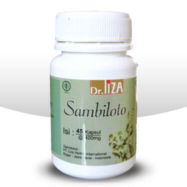 Kapsul SAMBILOTO untuk Diabetes / Kencing Manis