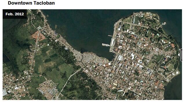 Keganasan Topan Haiyan Before-After! (++Pic)