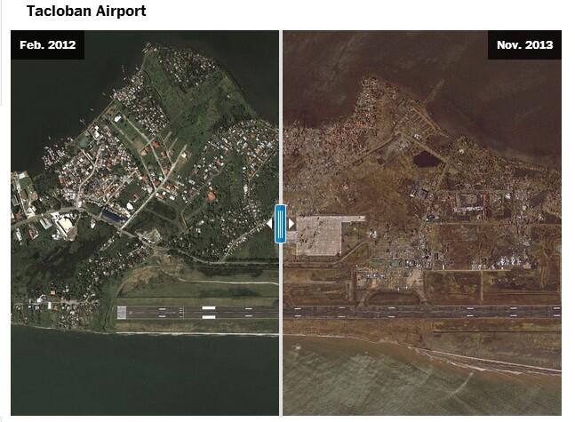 Keganasan Topan Haiyan Before-After! (++Pic)