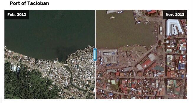 Keganasan Topan Haiyan Before-After! (++Pic)