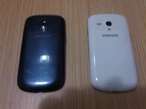 Samsung galaxy I8190 S3mini SEIN blue dan white BATANGAN murah 1jutaan bisa BBMan gan
