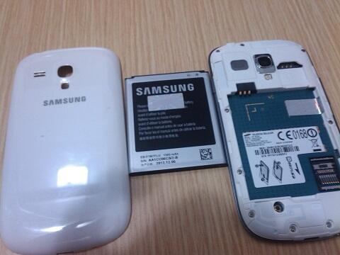 Samsung galaxy I8190 S3mini SEIN blue dan white BATANGAN murah 1jutaan bisa BBMan gan