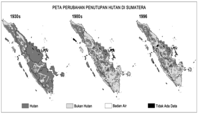 Peta kerusakan hutan diciptakan