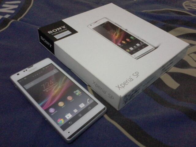 SONY XPERIA SP WHITE LIKE NEW FULLSET (Bandung)