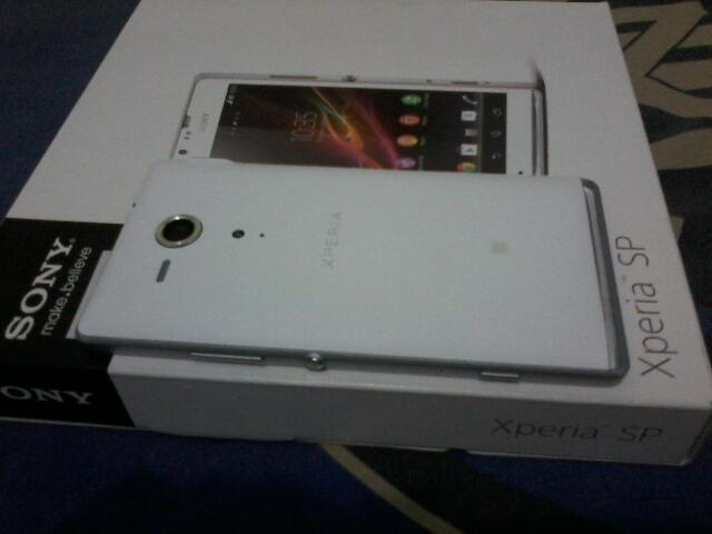 SONY XPERIA SP WHITE LIKE NEW FULLSET (Bandung)