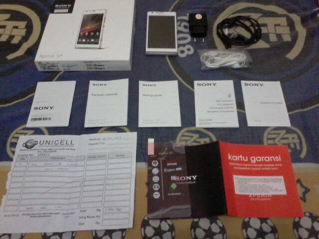 SONY XPERIA SP WHITE LIKE NEW FULLSET (Bandung)
