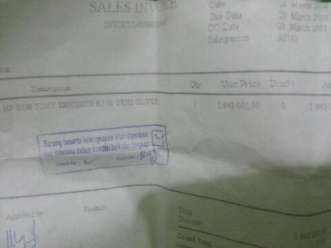 JUAL SONY ERICSSON K530i murah meriah aja gan..lokasi depok