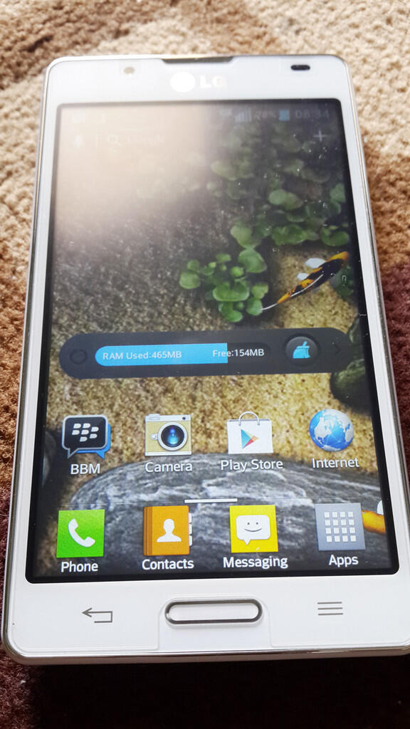 LG Optimus L7ii P713 White Baru 2 mingguan turun harga..