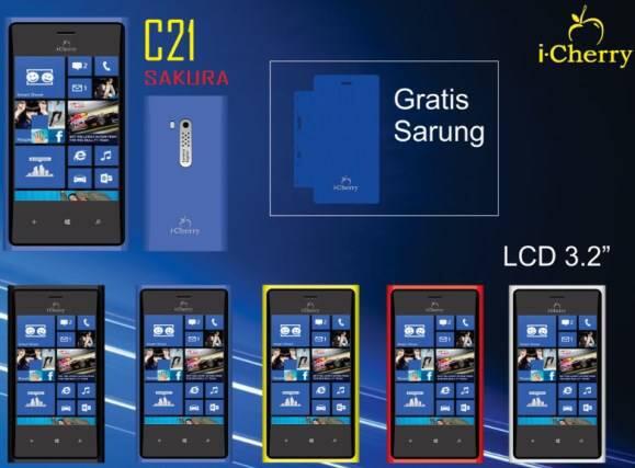 HP ICHERRY C21 MIRIP NOKIA LUMIA 920