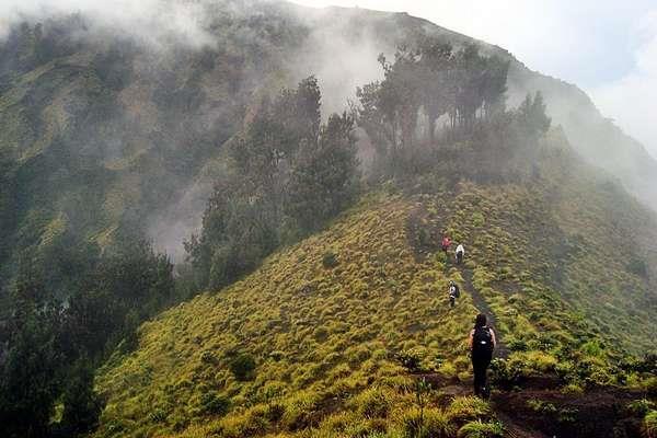 Ada Surga di Gunung Rinjani 