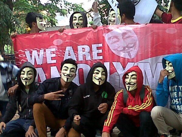 Anonymous Indonesia VS Anonymous Australia