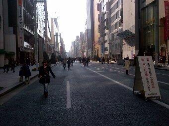 Beginilah Suasana Car Free Day di Ginza Tokyo