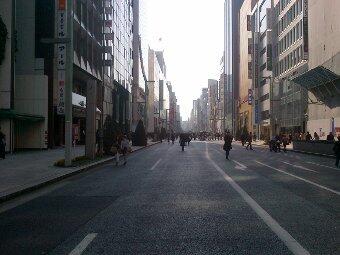 Beginilah Suasana Car Free Day di Ginza Tokyo