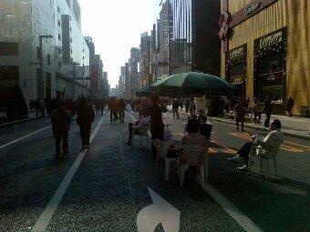 Beginilah Suasana Car Free Day di Ginza Tokyo