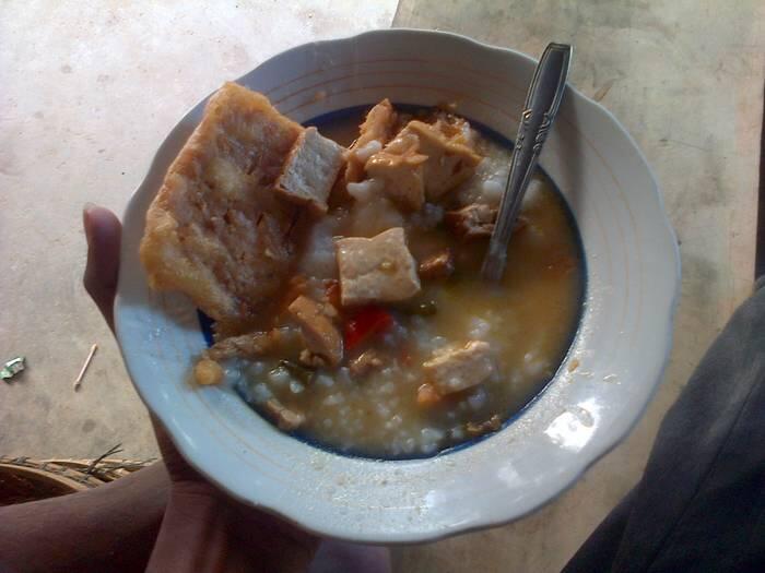 BUBUR SAYUR sarapan murah meriah