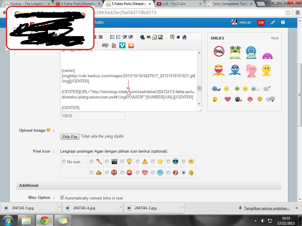 Eror Waktu Mau Masukin Link Sumber