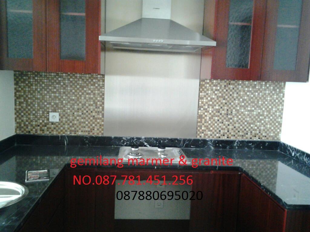 meja marmer dan granite bekasi