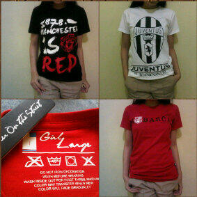 Tshirt Bola Murah Bukan Jersey