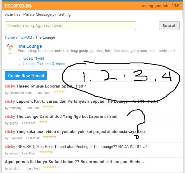 lounge kenapa ??