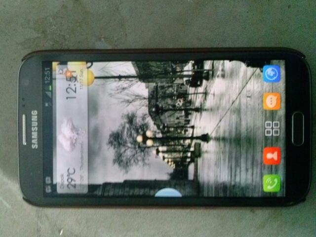WTS Samsung Galaxy Note 2 GT-N7100 FULLSET Baru 2 bulan NO LECET LIKE NEW!!